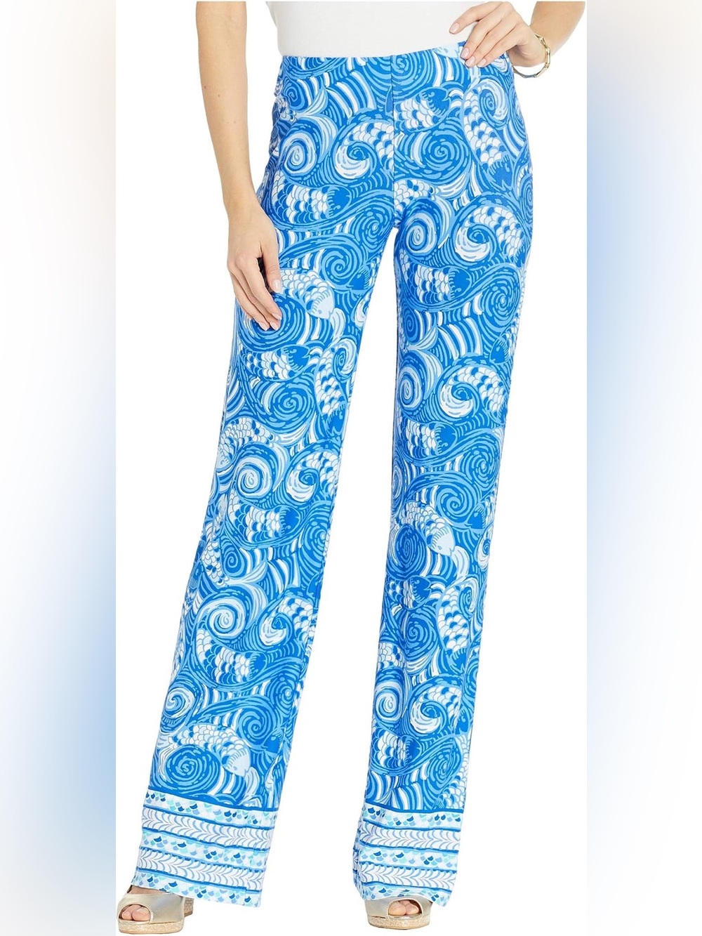 NWT Georgia May Palazzo pants BLUE GROTTO
So Offishal Engineered Pants